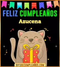GIF Feliz Cumpleaños Azucena